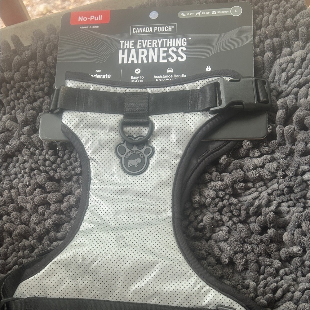 Canada Pooch Gray No-Pull Dog Harness – The Everything Harness
